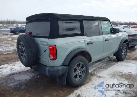 2021 Ford Bronco Big Bend z USA, uszkodzony, nr VIN 1FMDE5BH9MLA73211